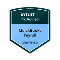 Intuit ProAdvisor QuickBooks Payroll Certified badge